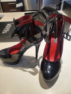 KILLSTAR - Cemetery Lane Heels (Size US 7 / EU 38)